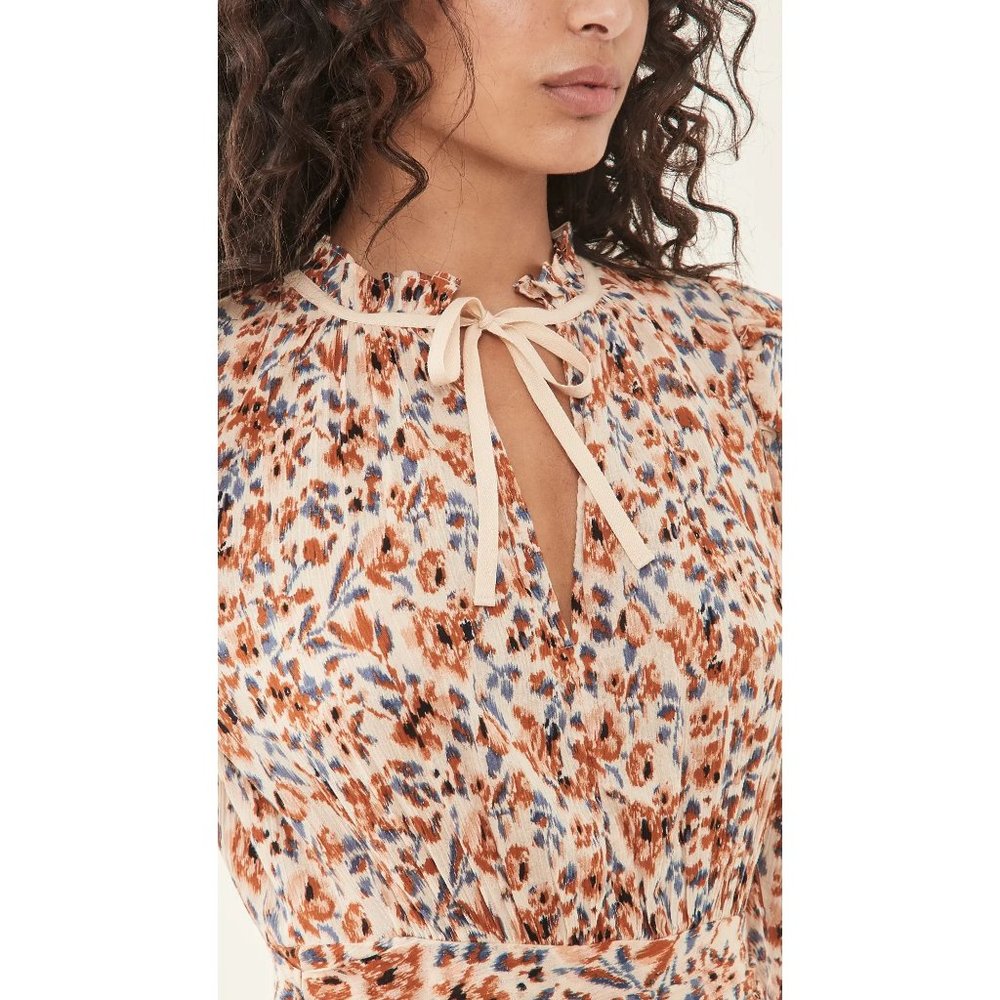 Ulla Johnson NWT Marielle Floral Mini Dress in Pearl size 16 - Picture 3 of 11